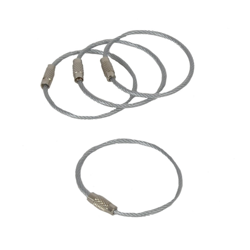 La Boutique du Pilote Dimatex lot 4 anneaux métal 4 cm