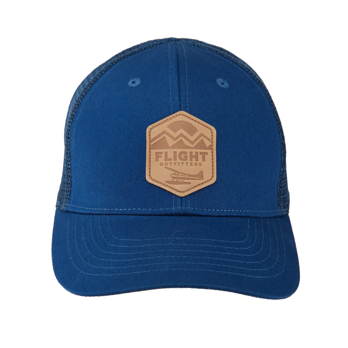 Flight Outfitters Wild Blue Yonder casquette trucker cuir