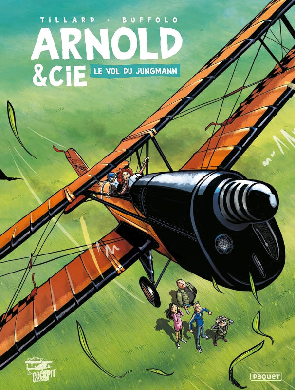 Paquet Arnold et Cie tome 1 Jungmann BD aviation 48 pages