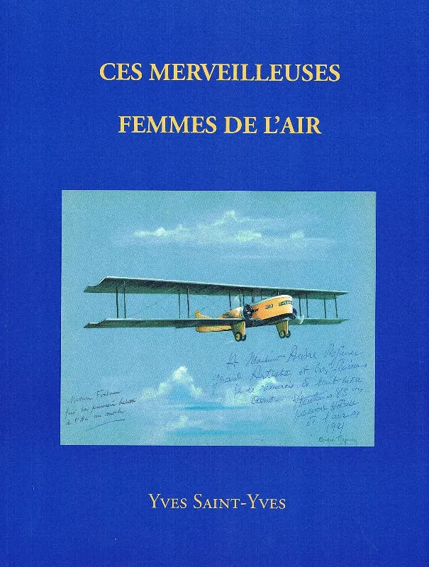 La Boutique du Pilote Femmes de l'air livre Yves Saint-Yves 130 pages