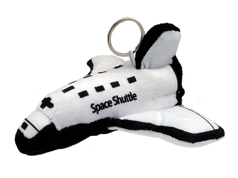 Porte-clés navette spatiale peluche 10 cm idée cadeau pilote