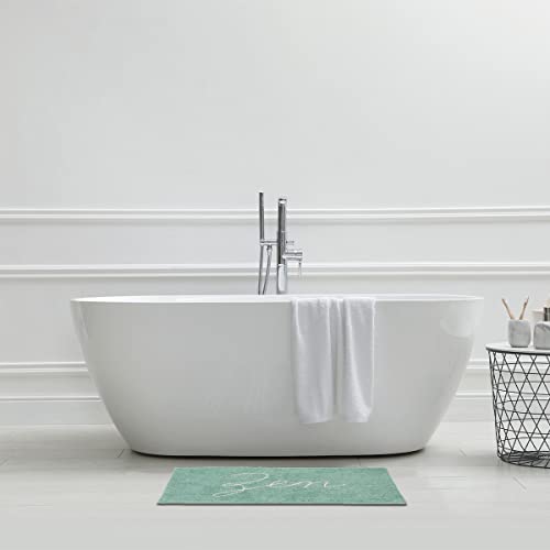 LEVASSEUR Zen Tapis de Bain Coton Vert 50x80cm