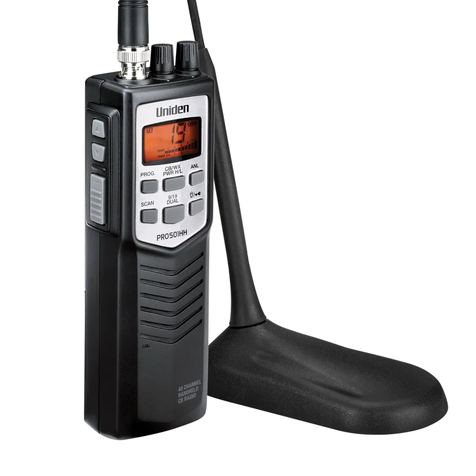 Uniden CB Radios PRO501TK Poste CB Compact