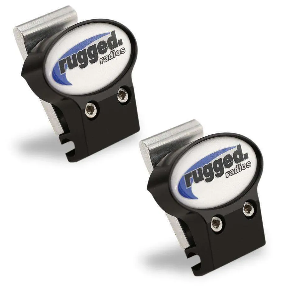 Rugged Air Helmet Kit Support Casque Quick Mount x2 alu HK-QM