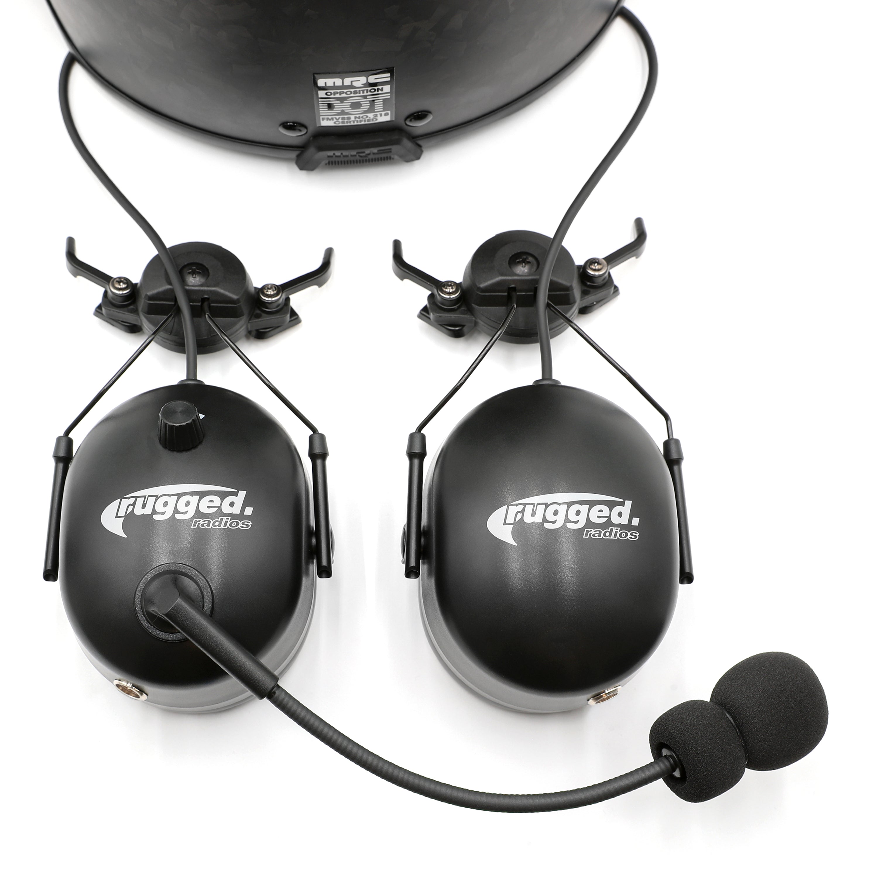 Rugged Air HRM-210 Casque Intercom Rail MRC Opposition 5-Pin