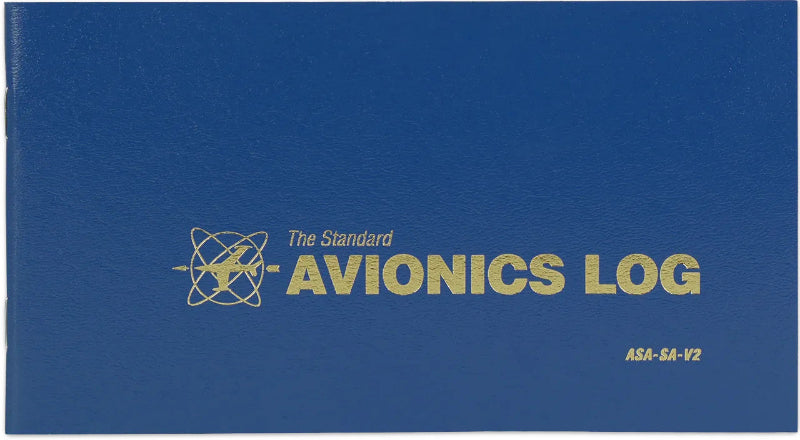 ASA Standard Avionics Log carnet avionique 64 pages