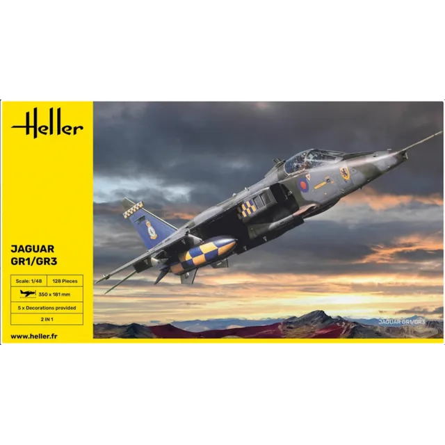 Heller 80427 Jaguar GR1/GR3 maquette 1/48 avec peintures