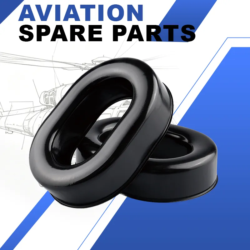 R Spider Aircraft Supplies coussinet casque aviation gel mousse paire