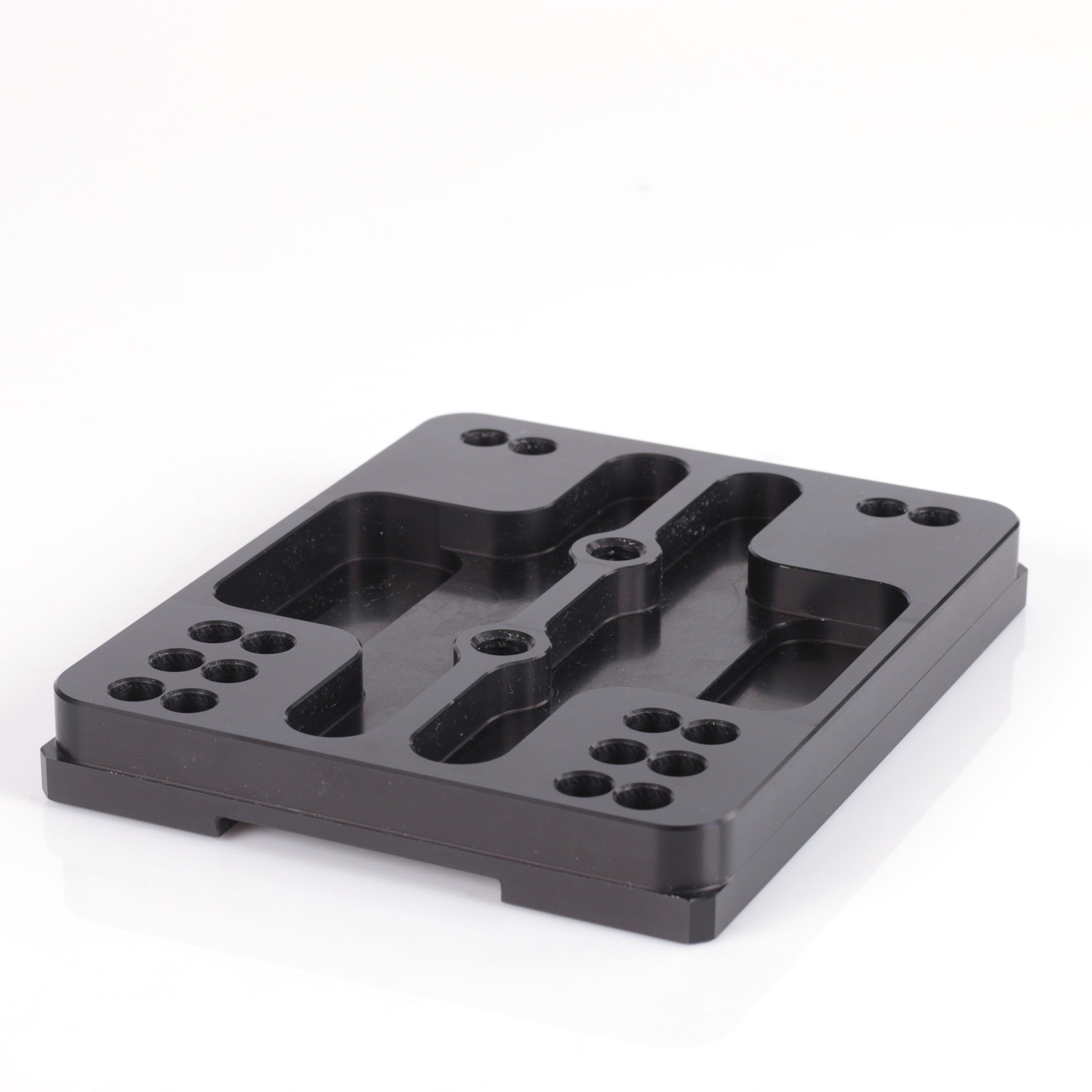 Radne platine moteur plate réglable alu noire kart