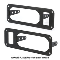 Rugged Air Universal In-Dash support intercom + interrupteur acier