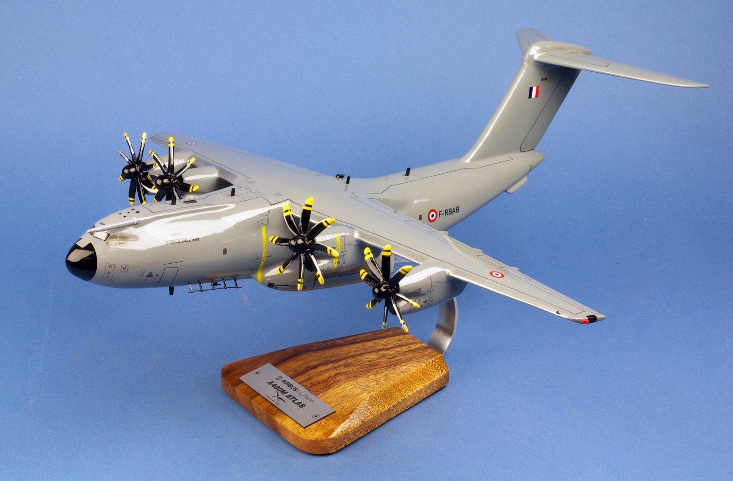Maquette bois Airbus A400M Atlas Armée de l'Air 1/100