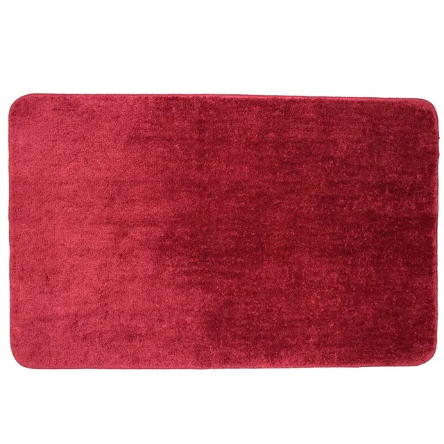 LEVASSEUR Polynésie Tapis de bain polyester bordeaux 50x80cm