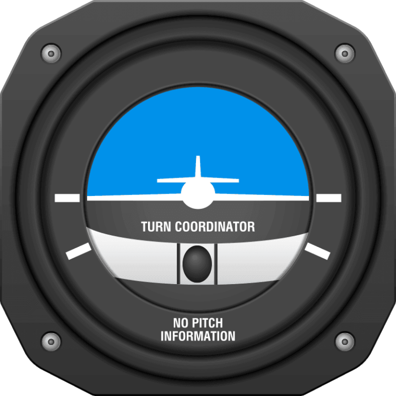 Magnet Instruments Bille tableau de bord avion 6 cm