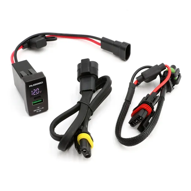 Rugged Air Kit hub USB interrupteur pour Pulse Bar Polaris UTV