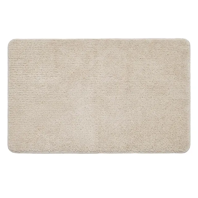 Levasseur Polynésie Tapis de bain 50x80cm écru fils dorés