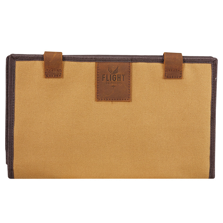 Flight Outfitters Bush Pilot étui logbook toile cuir Large