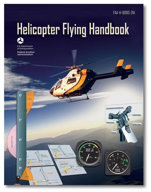 ASA Helicopter Flying Handbook livre hélicoptère FAA anglais