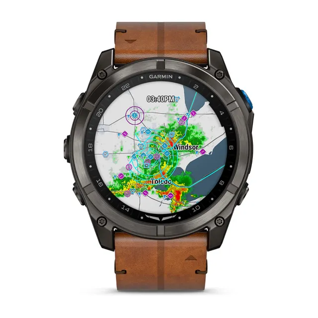 Garmin D2 Mach2 Pro montre aviation titane 51mm inReach