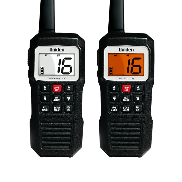 Uniden Atlantis 155 radio VHF marine portable flottante