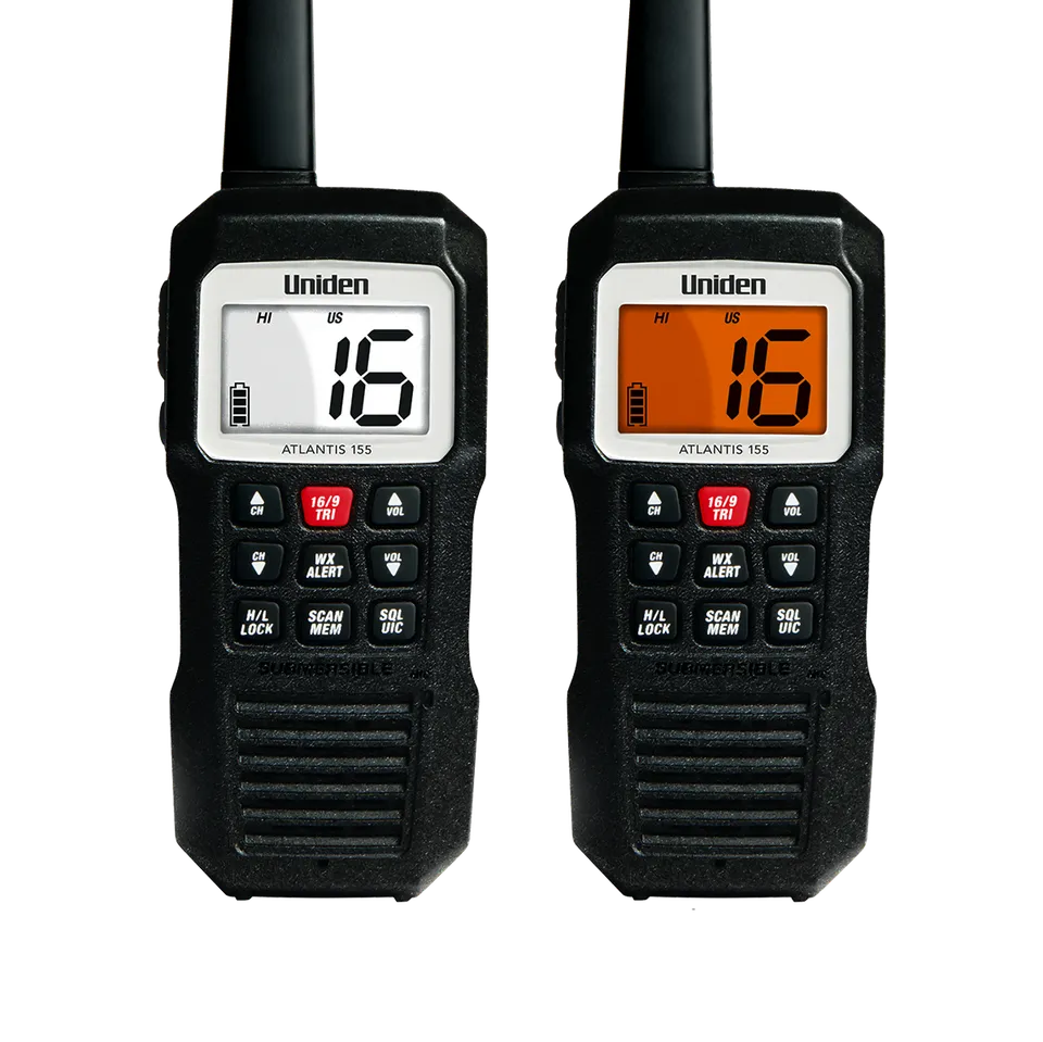 Uniden Atlantis 155 radio VHF marine portable flottante