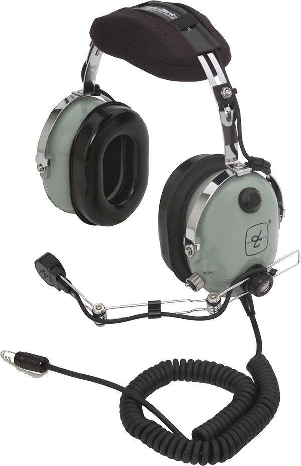 David Clark H10-66 casque avion hélicoptère double impédance