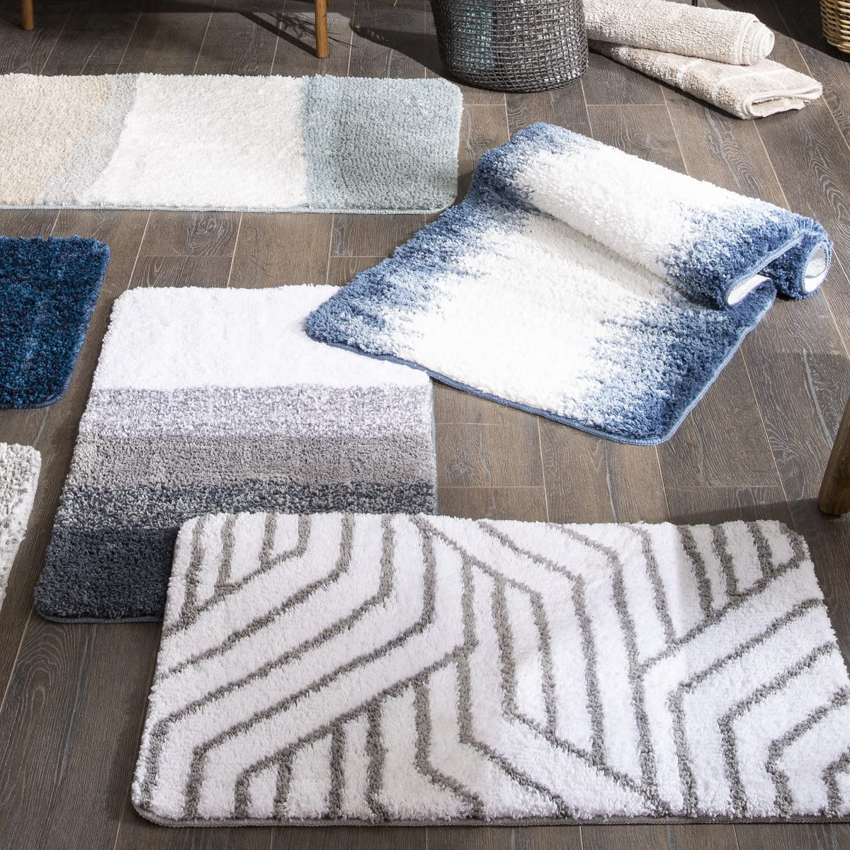 Levasseur Salle de bain Tapis Energy 50x80cm multicolore polyester