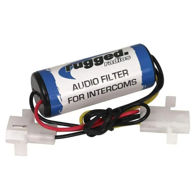 Rugged Air Filtre Audio Anti-Parasite pour Intercom