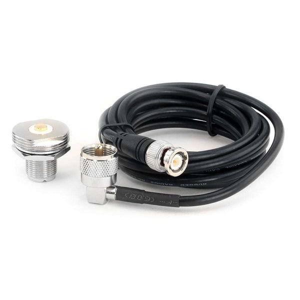 Rugged Air 7 Ft kit câble coaxial antenne BNC RG-58