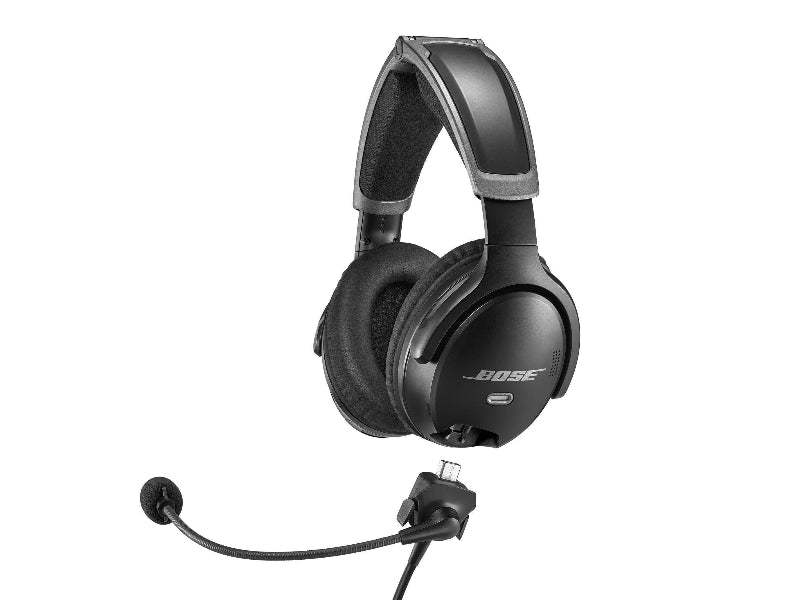 Bose A30 casque avion ANR sans Bluetooth aviation générale