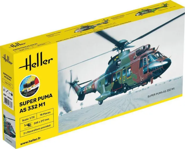 Heller Super Puma AS 332 M1 maquette 1/72 kit 56367