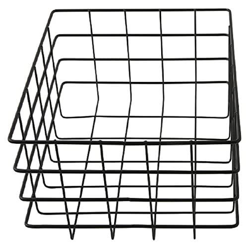 LEVASSEUR Copenhague panier rangement métal lot de 2 ajouré