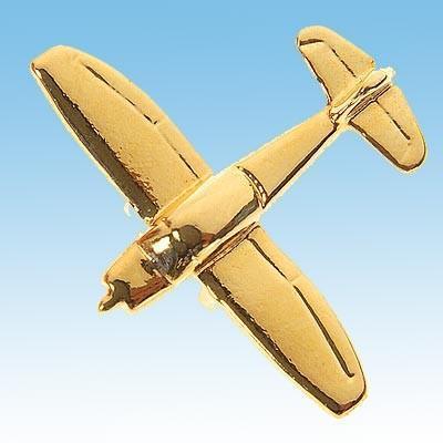 La Boutique du Pilote Pin's Cap 10 doré 2,5 cm