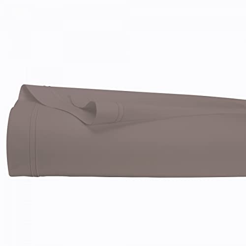 Future Home Drap Plat 57 Fils Coton Gris Galet 240x310cm