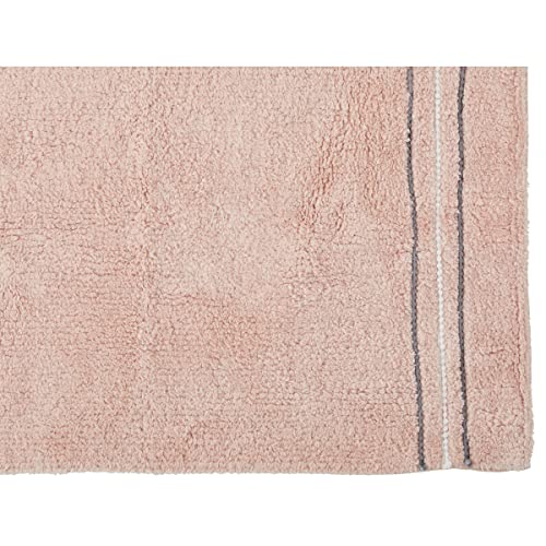 Levasseur Linea Tapis de Bain Rose Poudré 50x80cm Coton