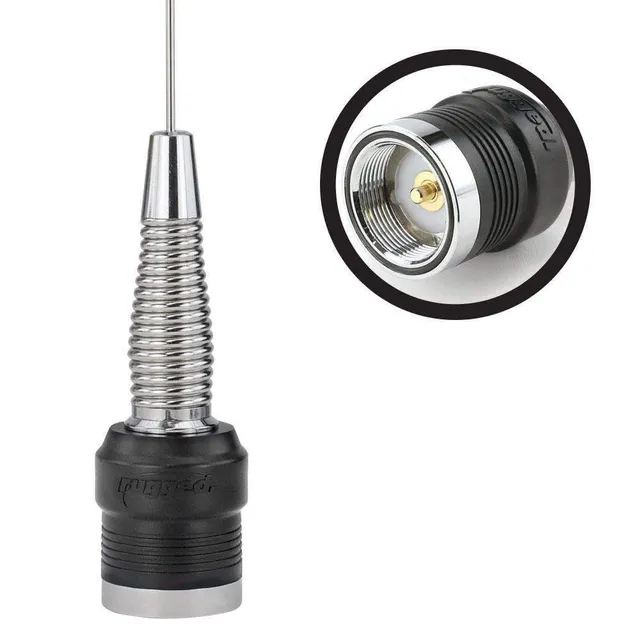 Rugged Air antenne UHF VHF 1/4 onde 132-525 MHz ressort