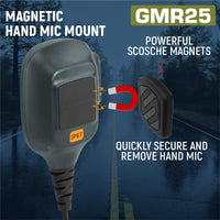 Rugged Air GMR25 radio mobile GMRS 25W étanche IP67