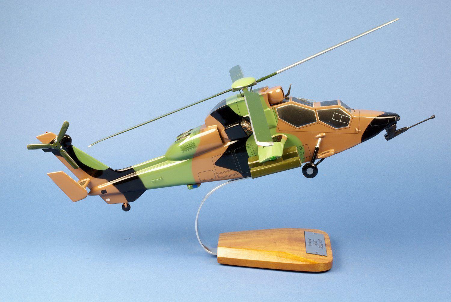 EC665 Tigre HAP maquette bois 1/35 43x37cm