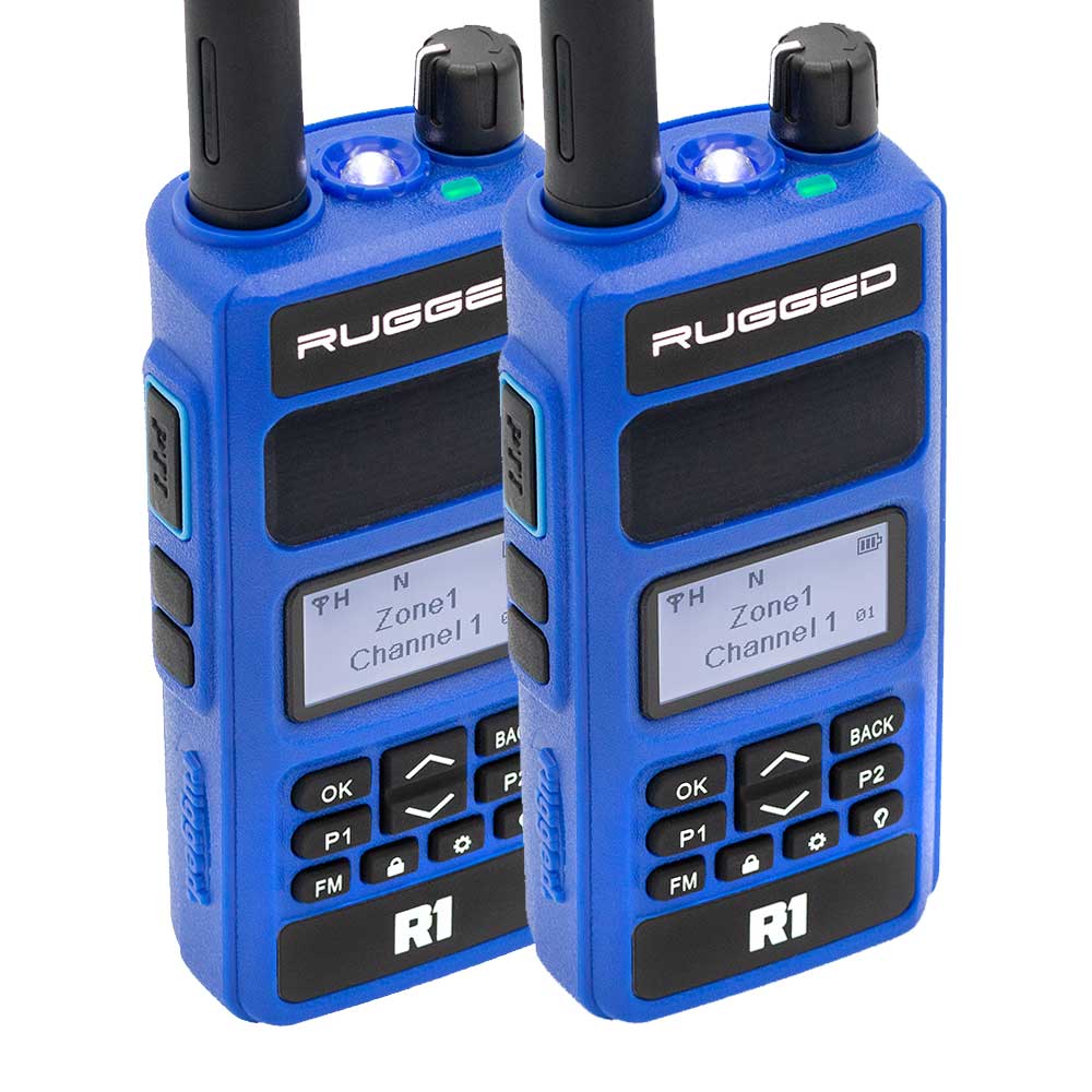 Rugged Air R1 radio portable VHF UHF lot de 2 5W