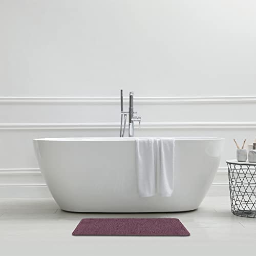 Levasseur Polynesie tapis de bain polyester violine 50x80 + 50x40