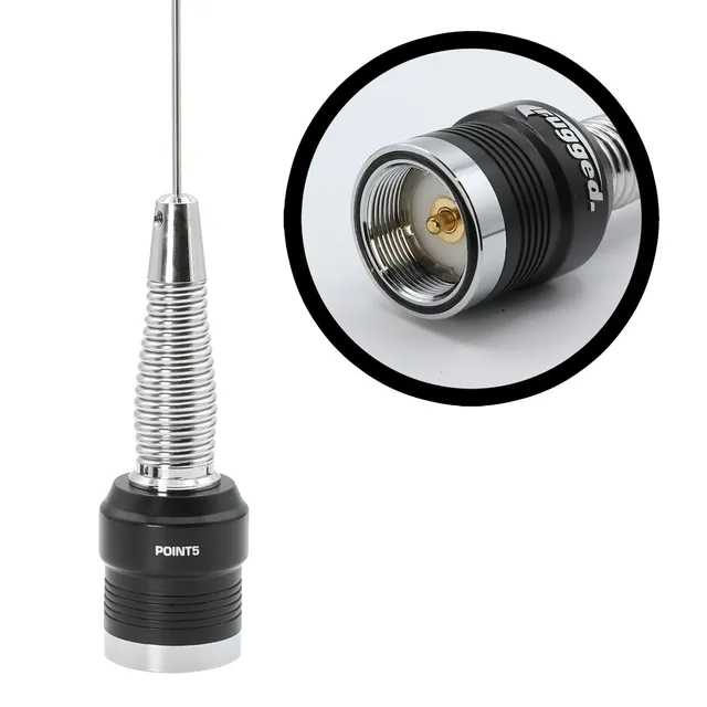 Rugged Air POINT5 antenne fouet GMRS UHF 406-470 MHz