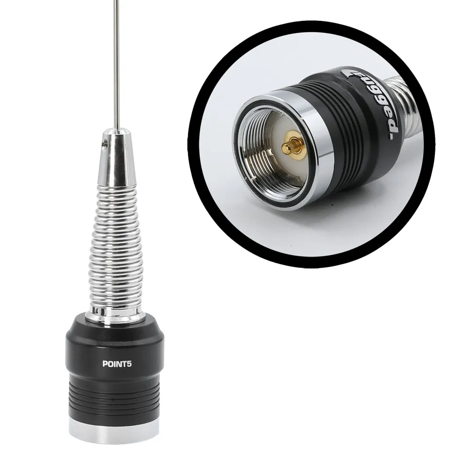 Rugged Air POINT5 antenne fouet GMRS UHF 406-470 MHz