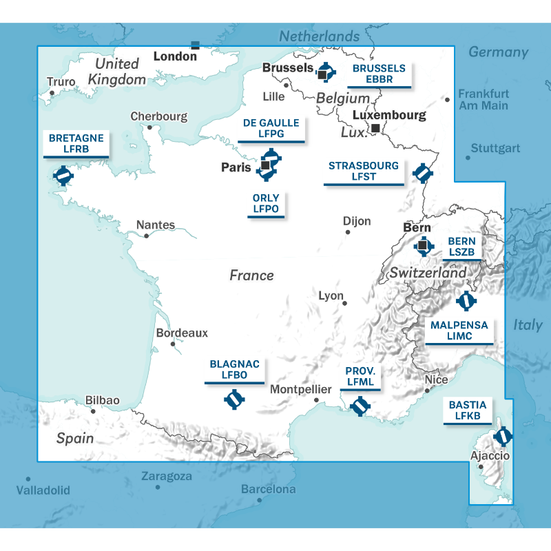 La Boutique du Pilote Carte Air Million France 2026 Editerra 1M