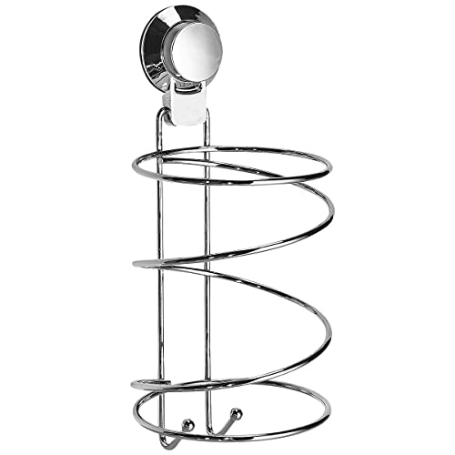 LEVASSEUR Accroche Sèche-Cheveux Métal Chromé Argent