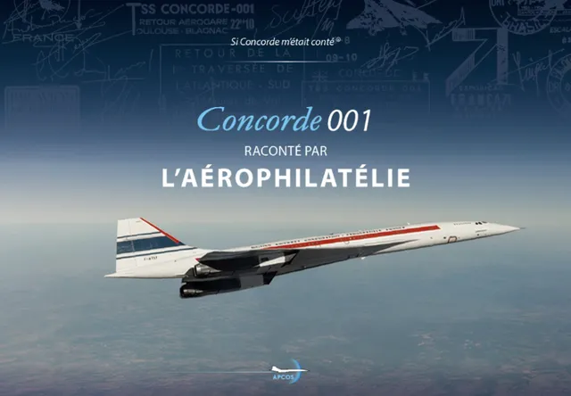 APCOS Concorde 001 aérophilatélie livre avion 146 pages