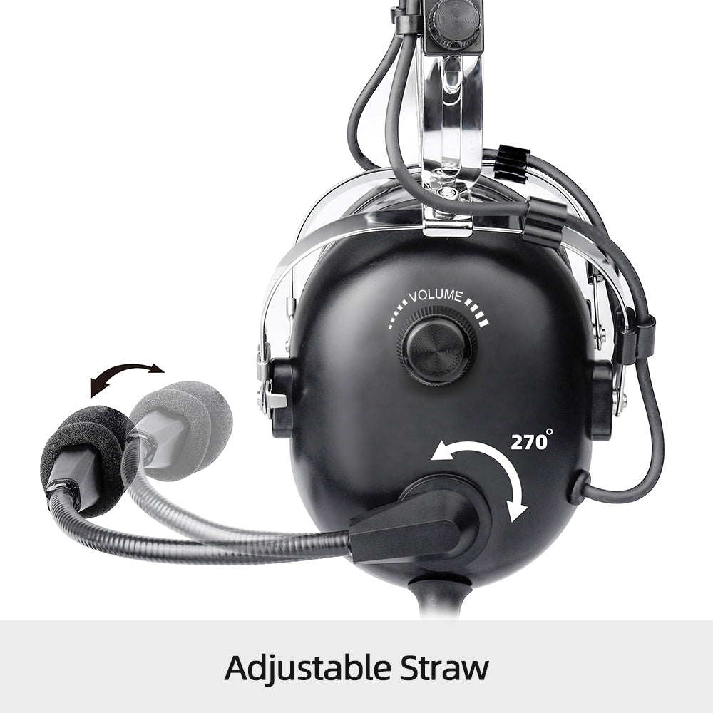 R Spider Wireless Aviation Headset casque PNR hélicoptère