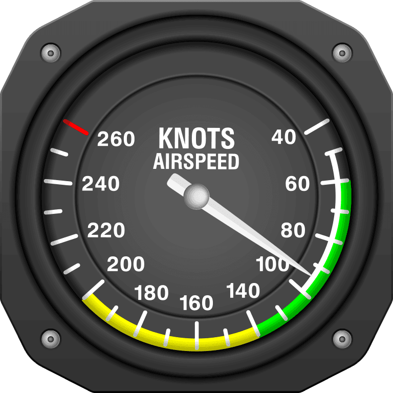 La Boutique du Pilote Magnet Badin instrument avion 6x6cm