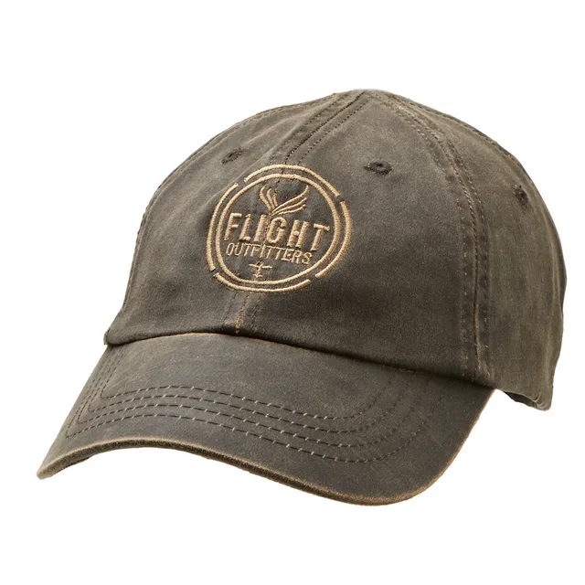 Flight Outfitters Apparel Bush Pilot casquette toile huilée usée
