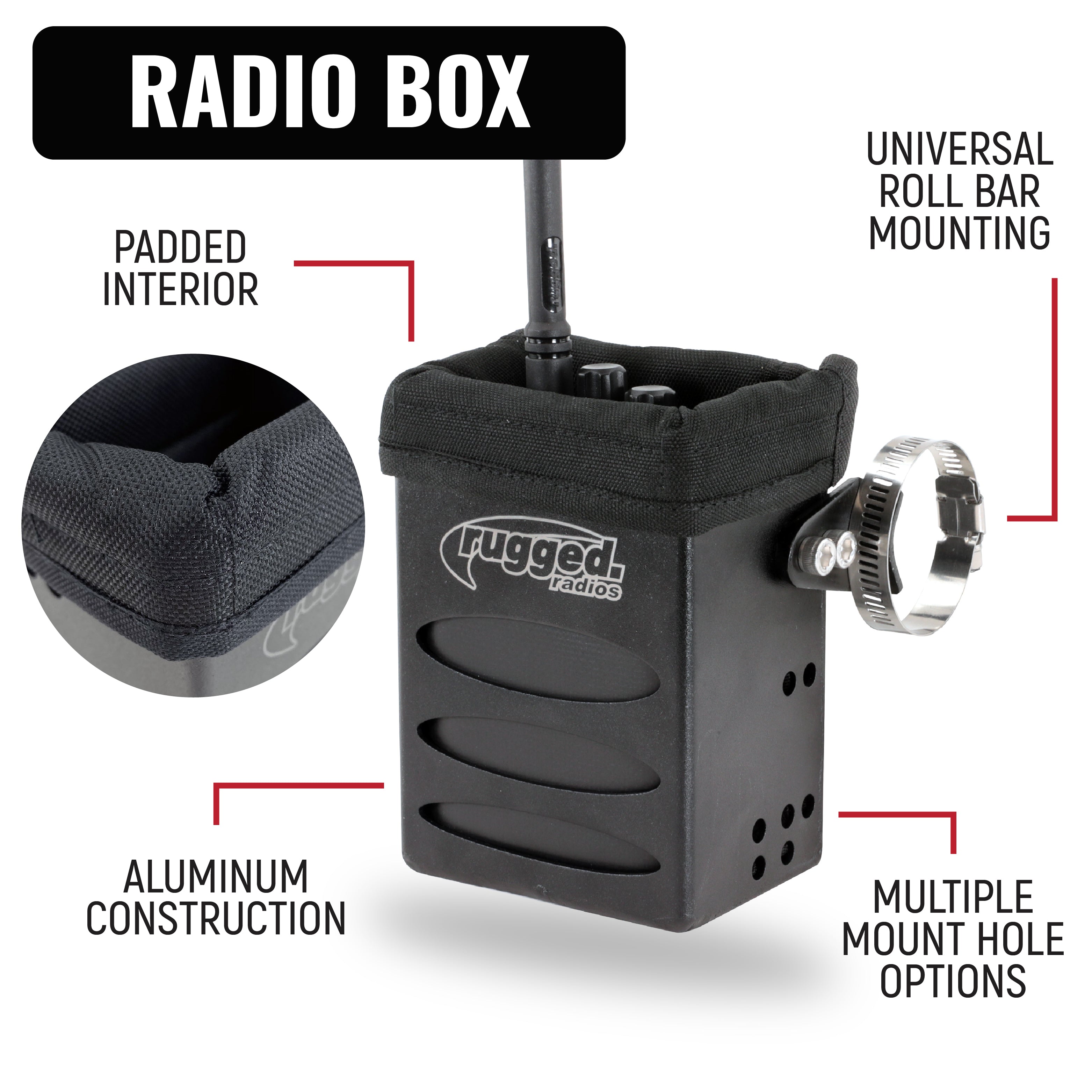 Rugged Air IMSA R1 kit intercom pilote chef équipe