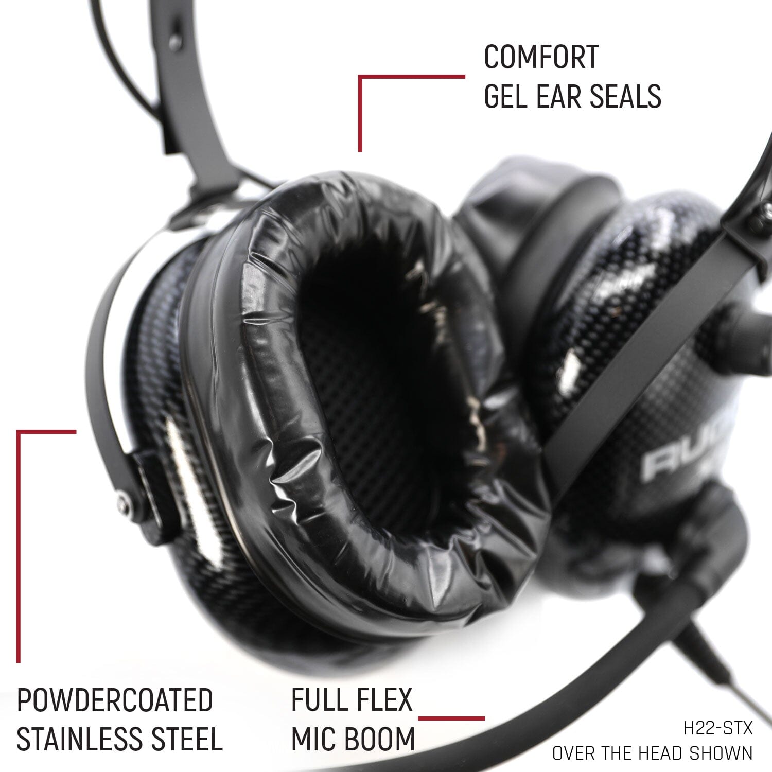 Rugged Air Ultimate casque intercom Alpha Audio H22