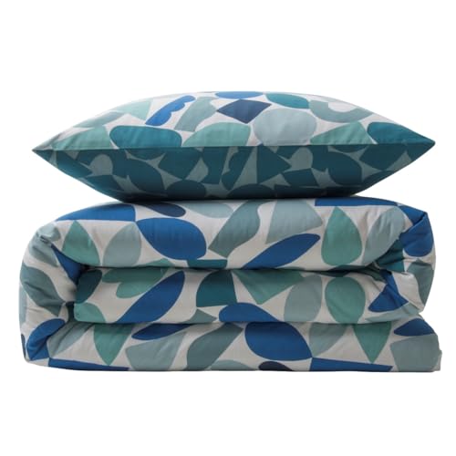 Levasseur Nano parure de lit bleu 240x220cm coton